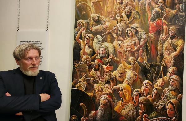 Выставка Аркадия Острицкого в Центре наследия Менахема Бегина